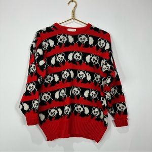 Knit Pics Vintage Wool panda sweater